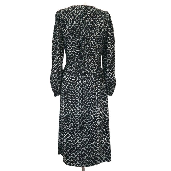 APC Floral print midi dress sz F 36 US S 4 - Picture 2 of 6